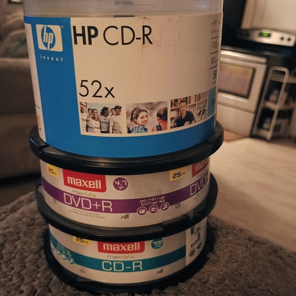 HP CD-R And DVDR Discs - Picture 1 of 4